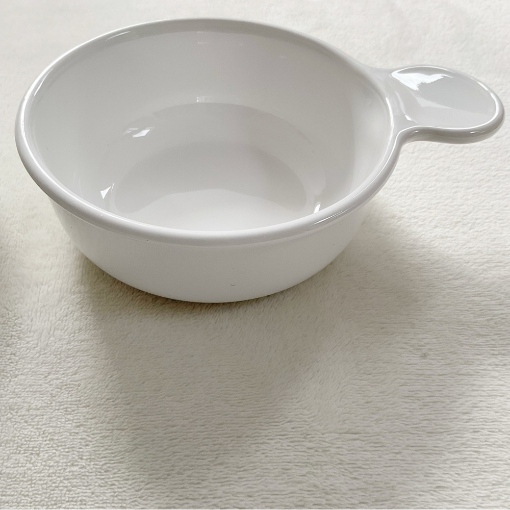Vintage CorningWare Grab-It Bowls P-150-B White Pyroceram Set of 2 USA - Picture 5 of 12